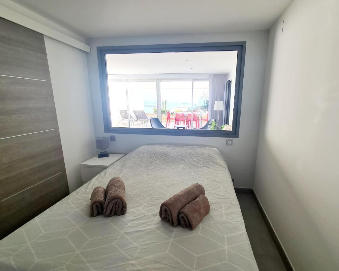 Magnifique Appartement Vue Mer - Grande Terrasse Et Piscine Bandol Exterior foto